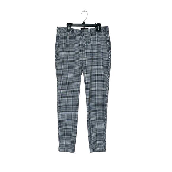 Banana Republic Ryan fit black white plaid pants size 2 - Picture 5 of 7